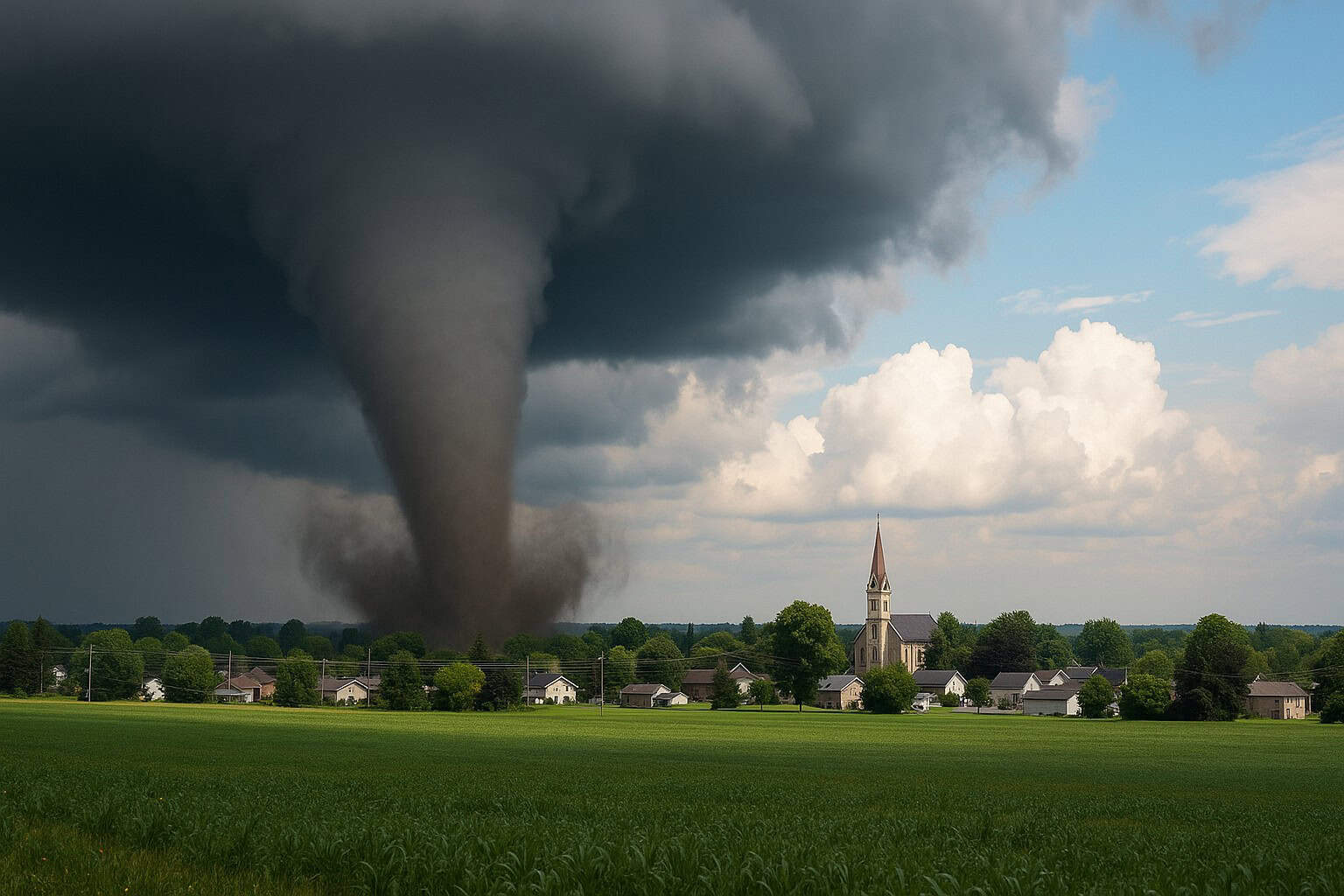 Ontario tornado colpisce l’area di Lucan - Weather Metro Vancouver: sunny skies and heat for Canada Day