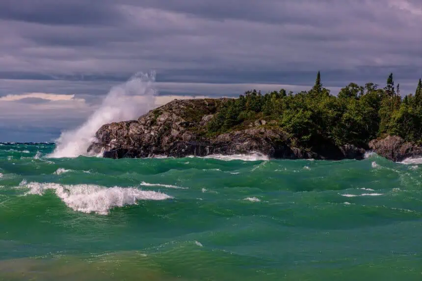 temporale-estivo-in-Ontario-0807 - Weather Ontario: violent storms force closure of Killbear Park